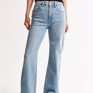 Abercrombie & Fitch Light Blue Flare Jeans
